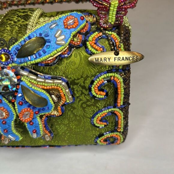 Mary Frances Beaded Butterfly Handbag - Picture 5 of 13